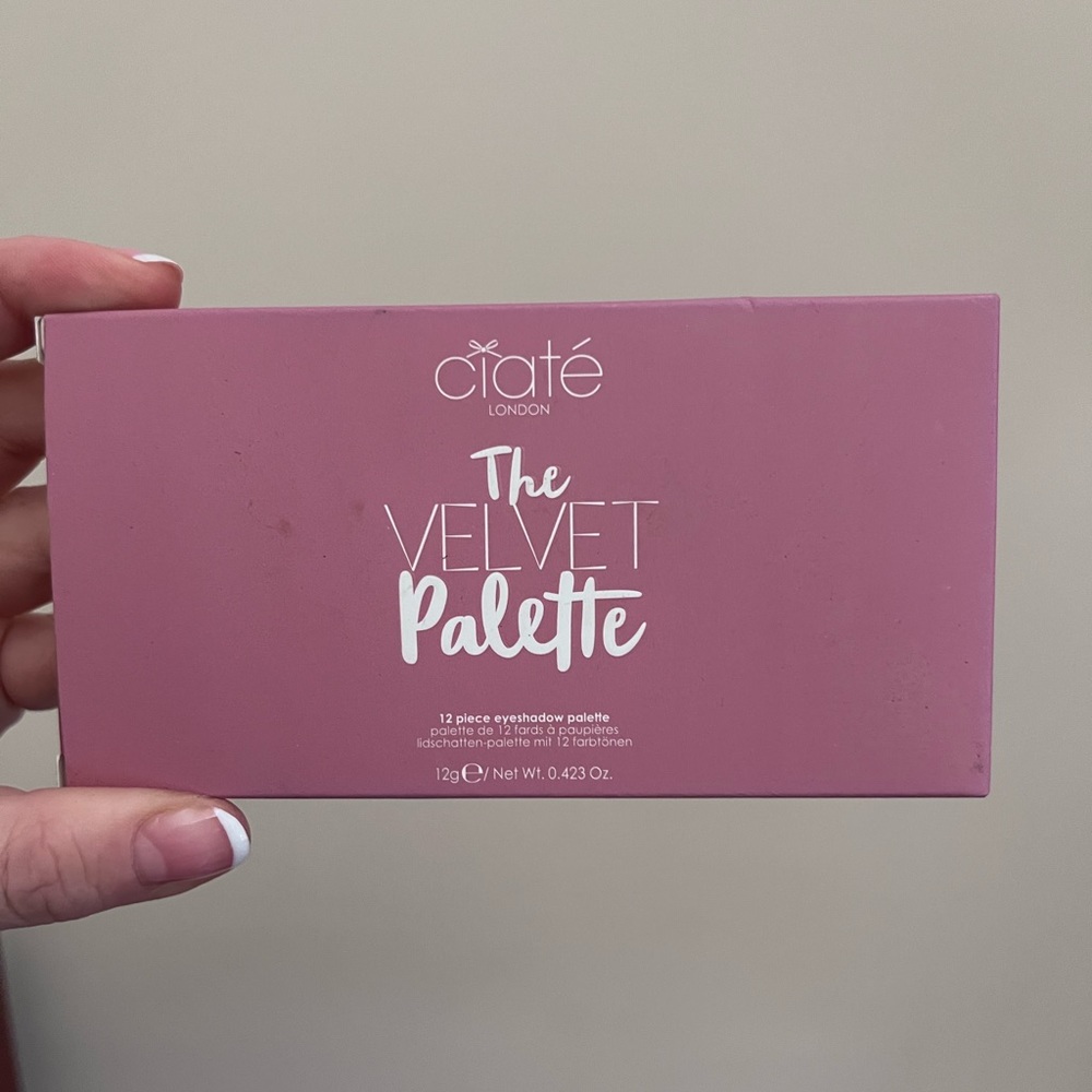 Ciate- The Velvet eyeshadow palette - NIB